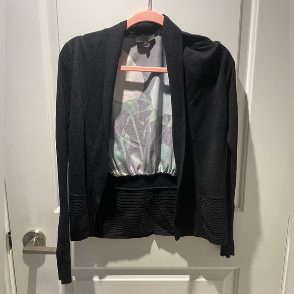 Ted Baker Open Front Sweater Size 1 - Picture 1 of 3